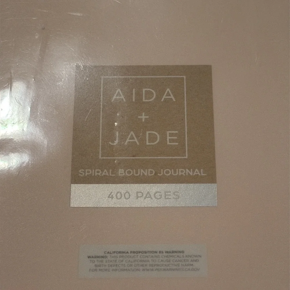 Lot of 2 Decorative Blank Lined Paper Journals One New In Package